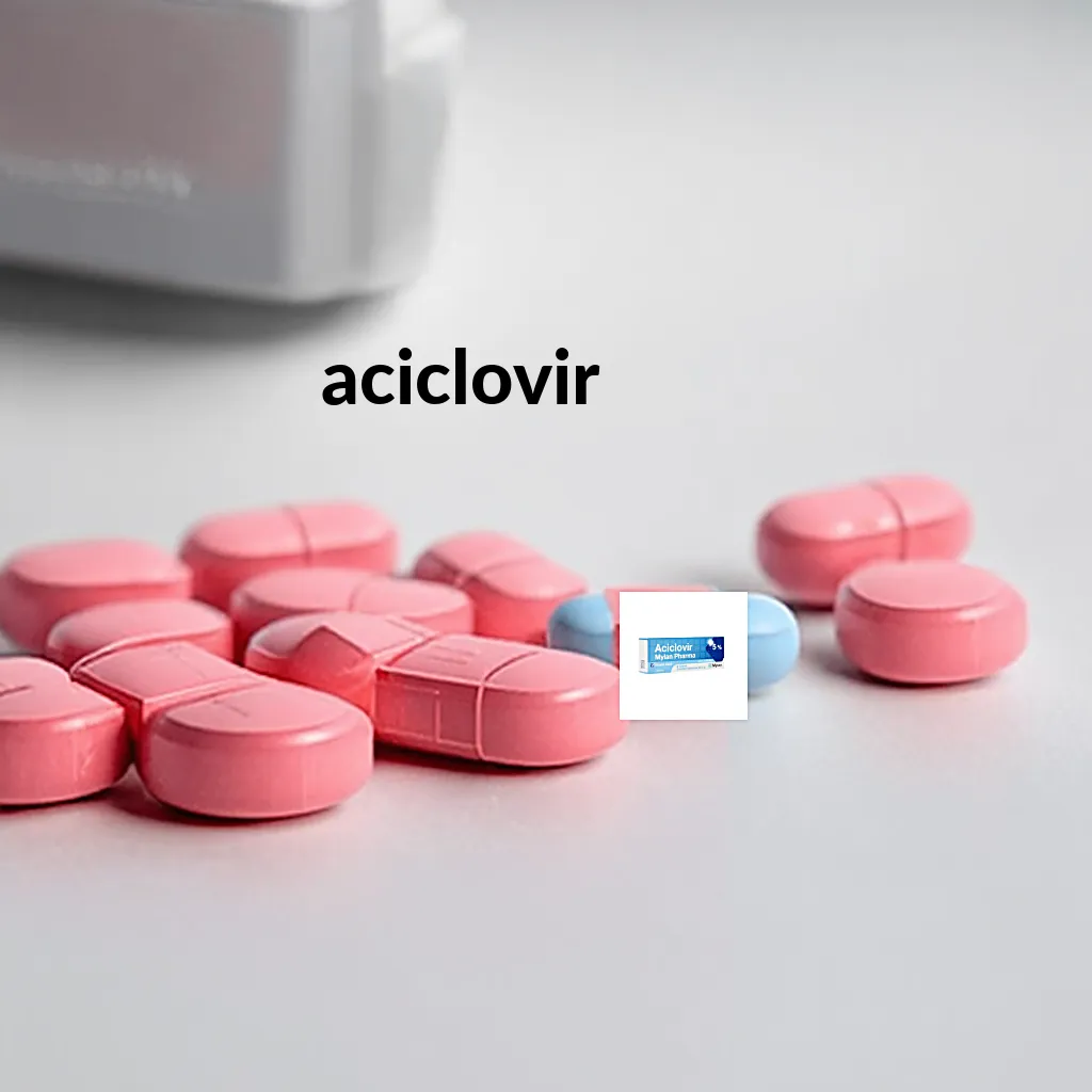 Aciclovir pastiglie serve ricetta